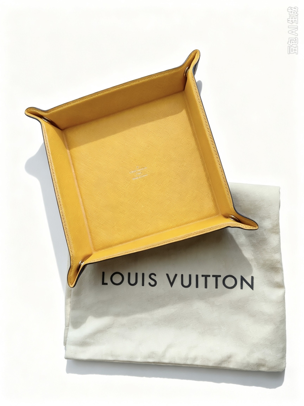 Louis Vuitton Yellow Monogram Leather Valet Tray